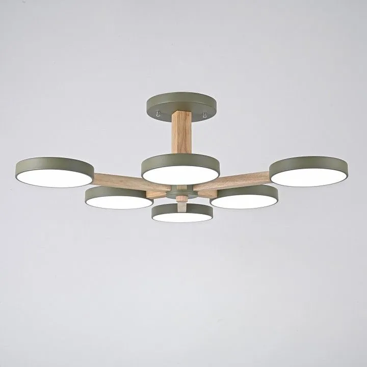 Люстра на штанге Imperiumloft TURNA Khaki TURNA-B01