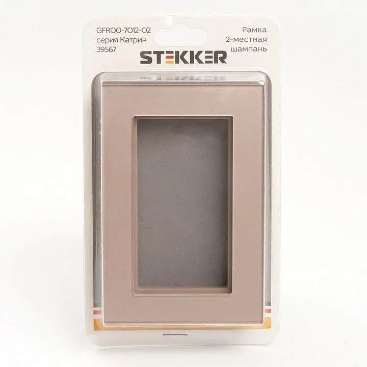Рамка на 2 поста Stekker Катрин 39567