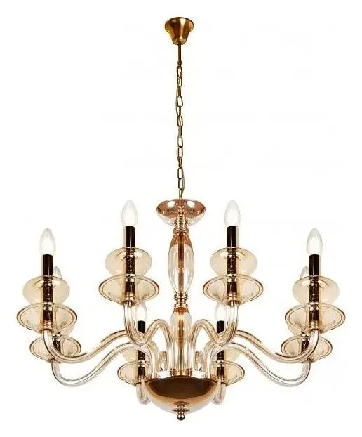 Подвесная люстра iLamp Mercury P9448-8 Gold