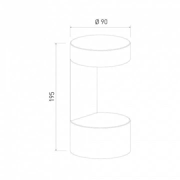 Накладной светильник Elektrostandard Nimbus a053450