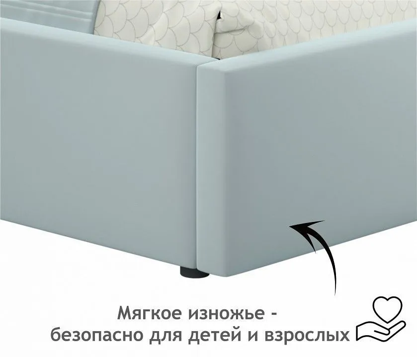 Кровать полутораспальная Bonna 2000x1200 с ПМ