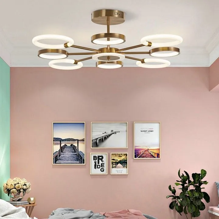 Люстра на штанге Arte Milano Neapolis-77240 277240/8 GD