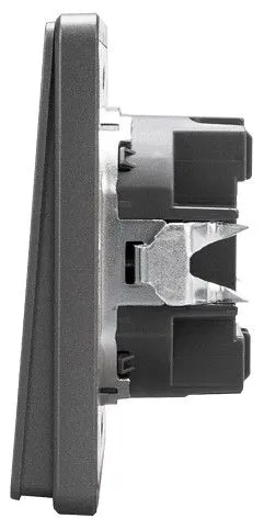 Переключатель проходной одноклавишный без рамки Kranz ROUND KR-78-0709-2