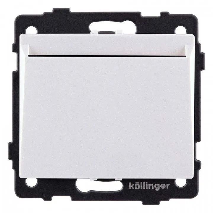 Электронный карточный выключатель без рамки Kollinger  REA-041WH