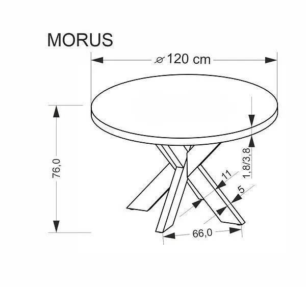 Стол обеденный Morus 105