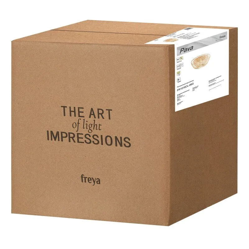 Потолочная люстра Freya Pava FR1016CL-06G