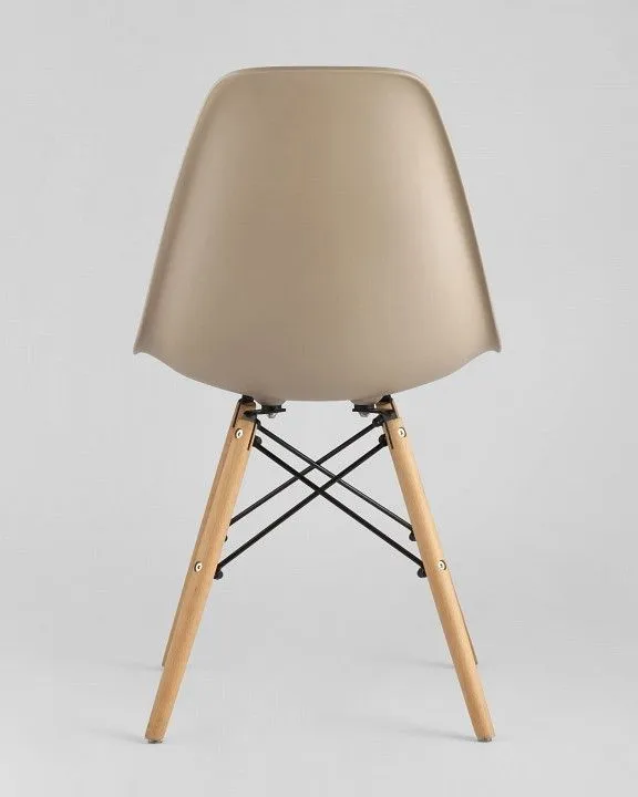 Набор из 4 стульев Stool Group Eames 8056PP DARK GREY X4, УТ000005356 Набор из 4 стульев Stool Group Eames 8056PP DARK GREY X4, УТ000005356