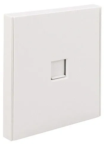 Розетка Ethernet RJ-45 и со шторками, без рамки Kranz STRONG KR-78-0724-4