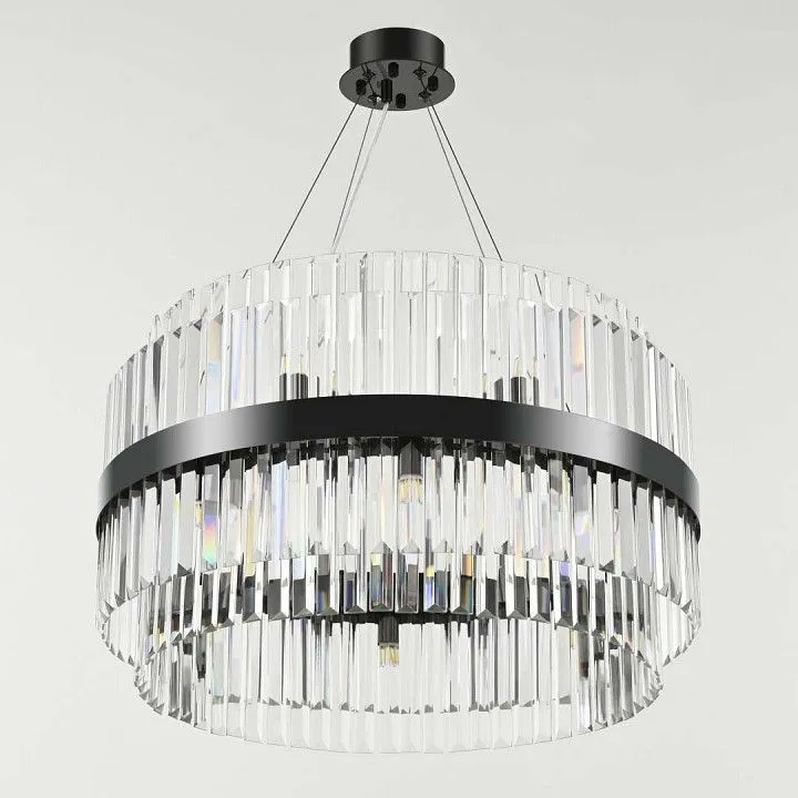 Подвесная люстра Arte Milano Белладжо 440110.590.16.G9.C1 BK