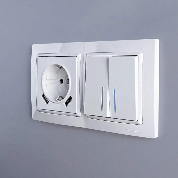 Рамка на 2 поста Werkel Snabb basic (белый) W0022001