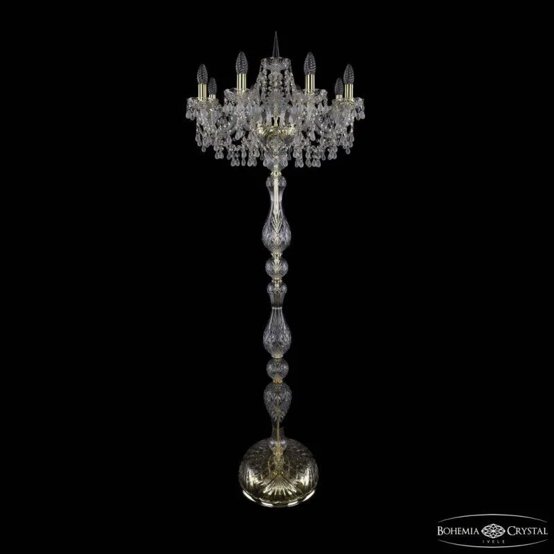 Торшер Bohemia Ivele Crystal 1410 1410T1/8/195-160 G V0300