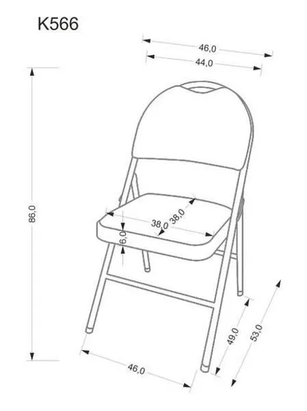Стул складной K566