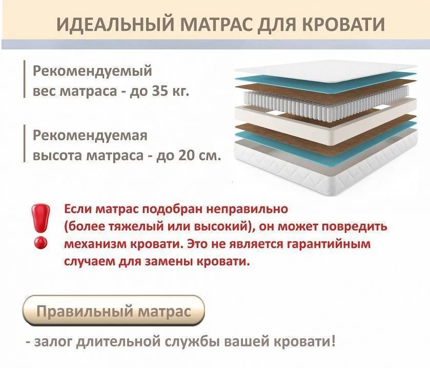 Кровать двуспальная Neo с подсветкой
