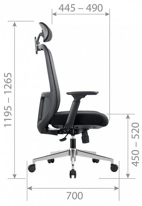 Кресло компьютерное Chairman CH581 7131362 Кресло компьютерное Chairman CH581 7131362