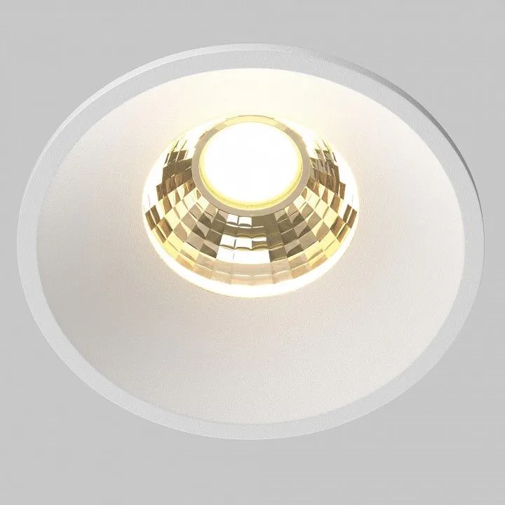 Встраиваемый светильник Maytoni Technical Раунд DL058-7W2.7K-W