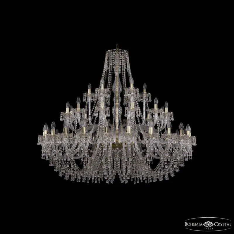 Подвесная люстра Bohemia Ivele Crystal 1410 1410/24+12+6/530 G V0300