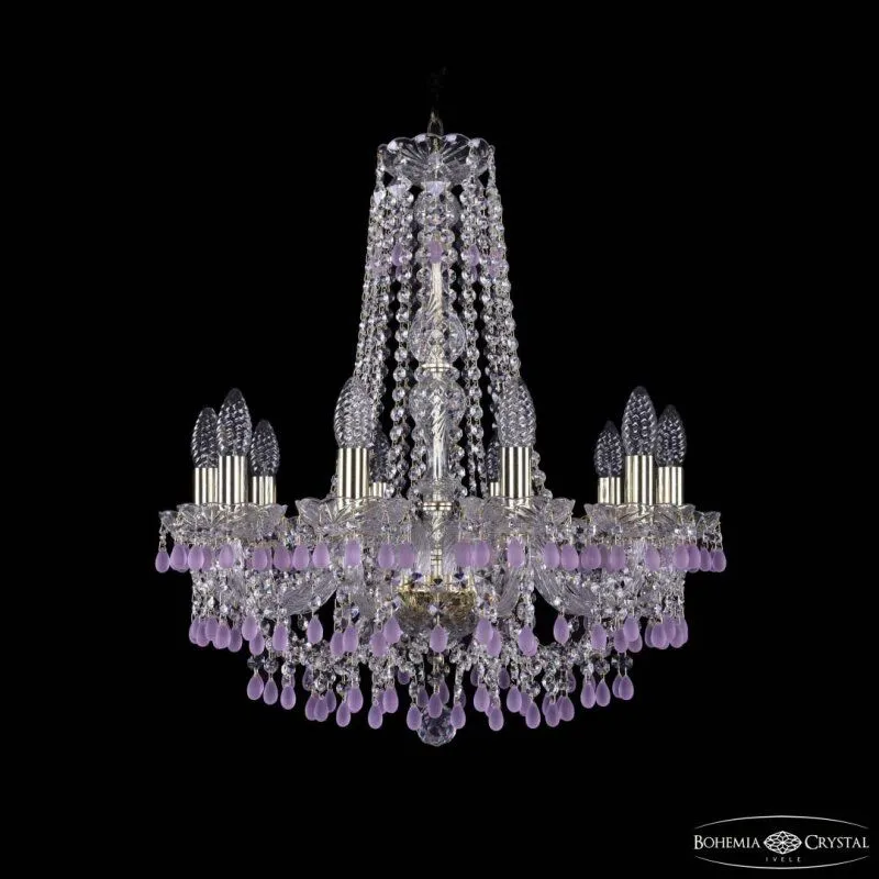 Подвесная люстра Bohemia Ivele Crystal 1410 1410/10/195/h-60 G V7010