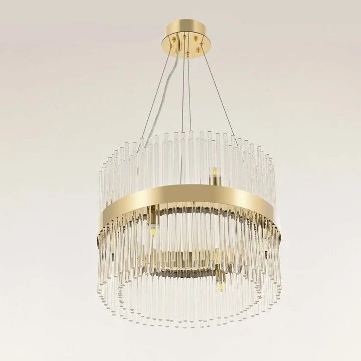 Подвесная люстра Arte Milano Бари 430110.400.8.G9.B1 GD