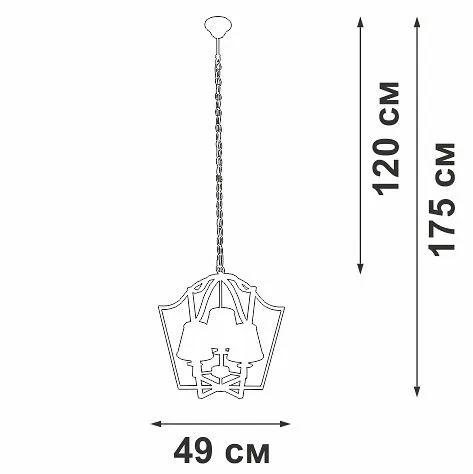 Подвесная люстра Vitaluce V4991 V4991-8/3