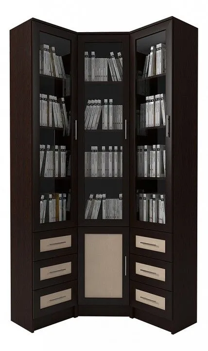 Шкаф книжный Мебелайн Мебелайн-54 Б-МН-054 Шкаф книжный Мебелайн Мебелайн-54 Б-МН-054