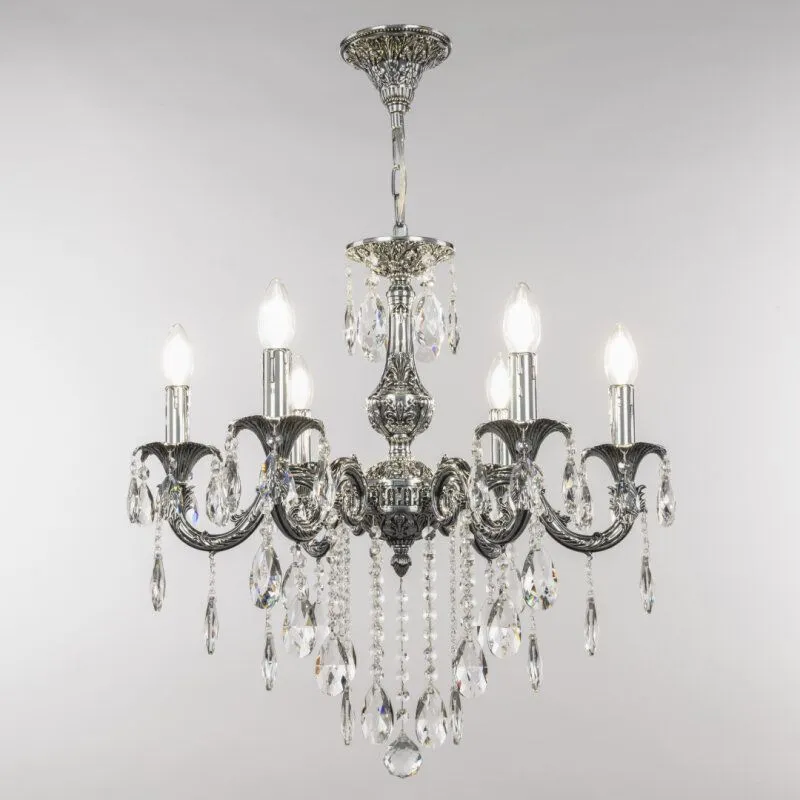 Подвесная люстра Bohemia Ivele Crystal AL7901 AL79101/6/175 B NB
