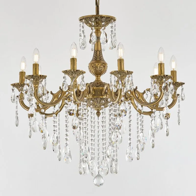 Подвесная люстра Bohemia Ivele Crystal AL7801 AL78101/10/250 B FP