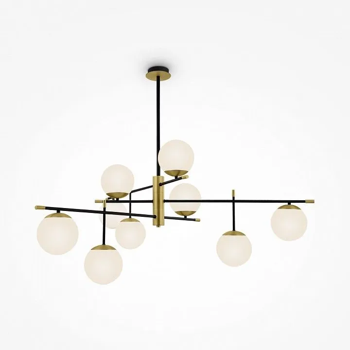Подвесная люстра Maytoni Ностальгия MOD048PL-09G