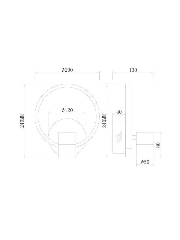 Бра Freya Tumbler FR6074WL-L12GB
