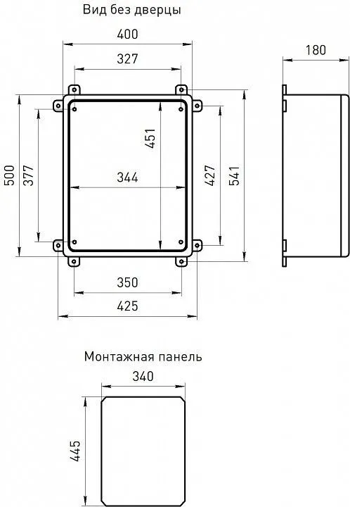 Электрический щиток навесной Эра  box504018_g