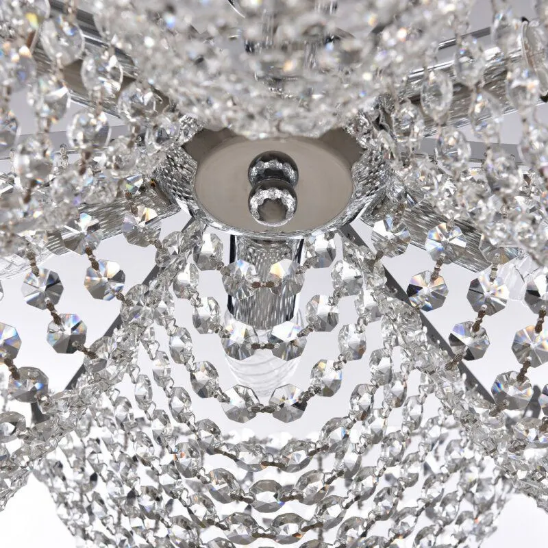 Подвесная люстра Bohemia Ivele Crystal 778 778/49 Ni