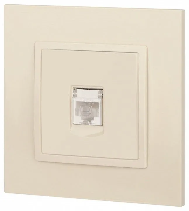 Розетка Ethernet RJ-45 без рамки Эра Эра Elegance 14-3107-02