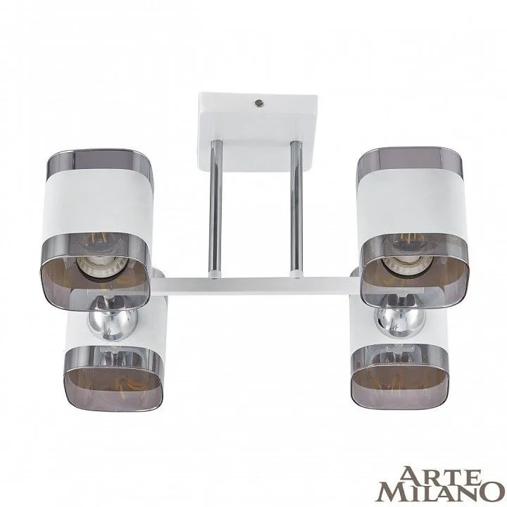 Потолочная люстра Arte Milano AMALFI-329809 329809/4 WH+CR