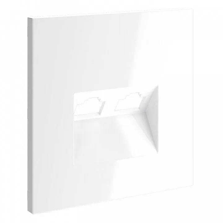 Накладка для розетки RJ-11 или RJ-45 Voltum S70 VLS001401