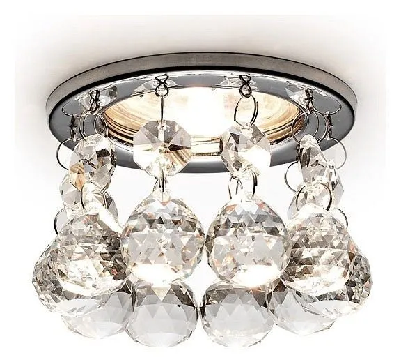 Встраиваемый светильник Ambrella Light K K2051 CH/CL Встраиваемый светильник Ambrella Light K K2051 CH/CL