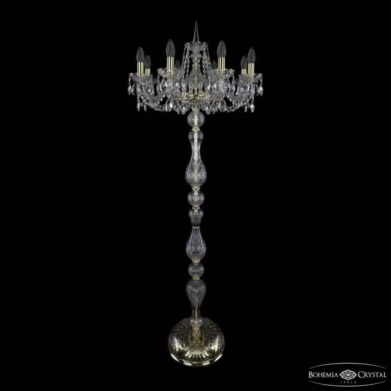 Торшер Bohemia Ivele Crystal 1402 1402T1/8/195-160 G
