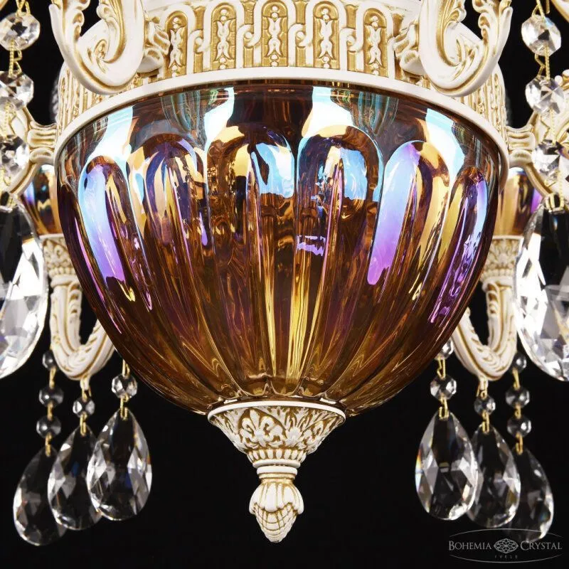 Подвесная люстра Bohemia Ivele Crystal AL7901 AL79101P/6/175 A WMG P Shampan/M-1H