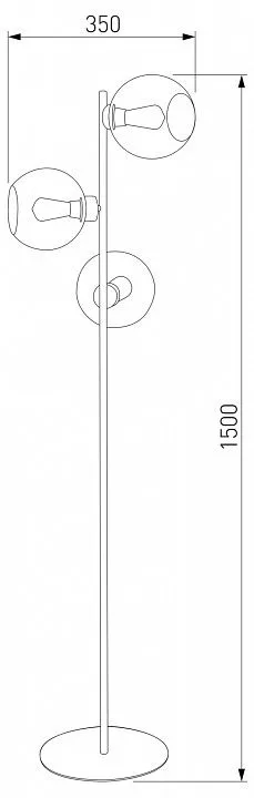 Торшер TK Lighting Cubus 5239 Cubus Graphite