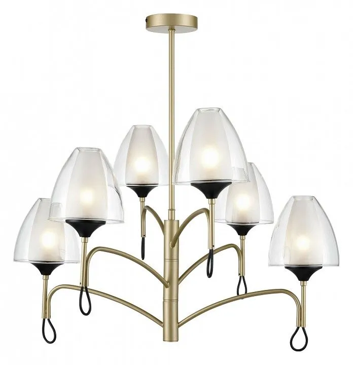 Люстра на штанге Vele Luce Oro VL5654P16