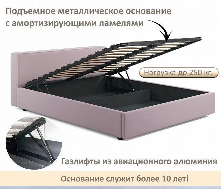 Кровать двуспальная Skandi 1600