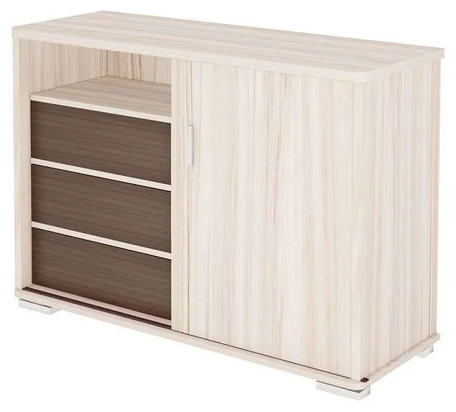 Тумба комбинированная Merdes Домино ТБ-45 КШ-Ч Тумба комбинированная Merdes Домино ТБ-45 КШ-Ч