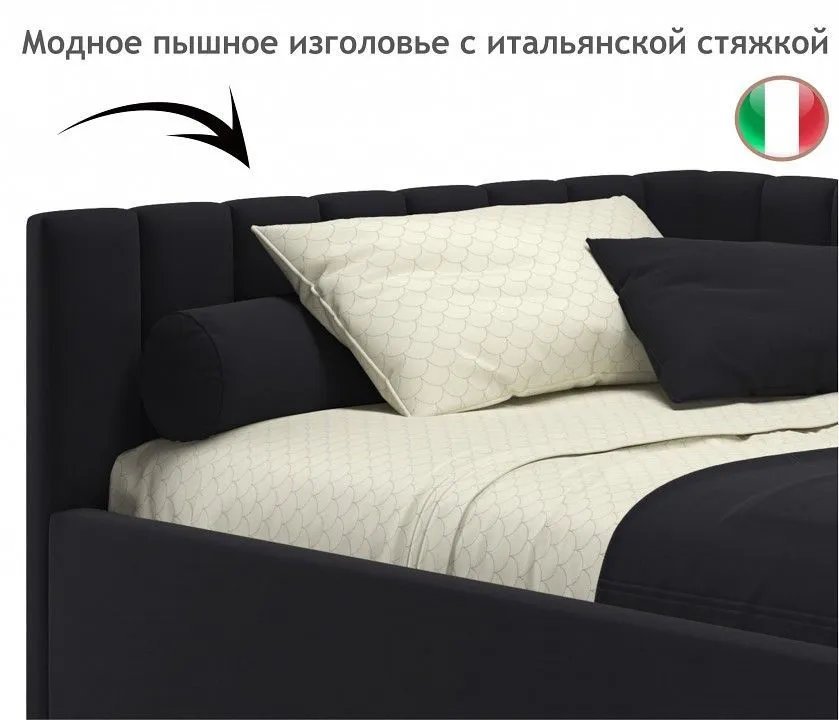 Кровать полутораспальная Milena 2000x1200