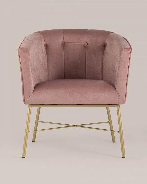 Кресло Stool Group Шале FALETTE PINK, УТ000005602 Кресло Stool Group Шале FALETTE PINK, УТ000005602