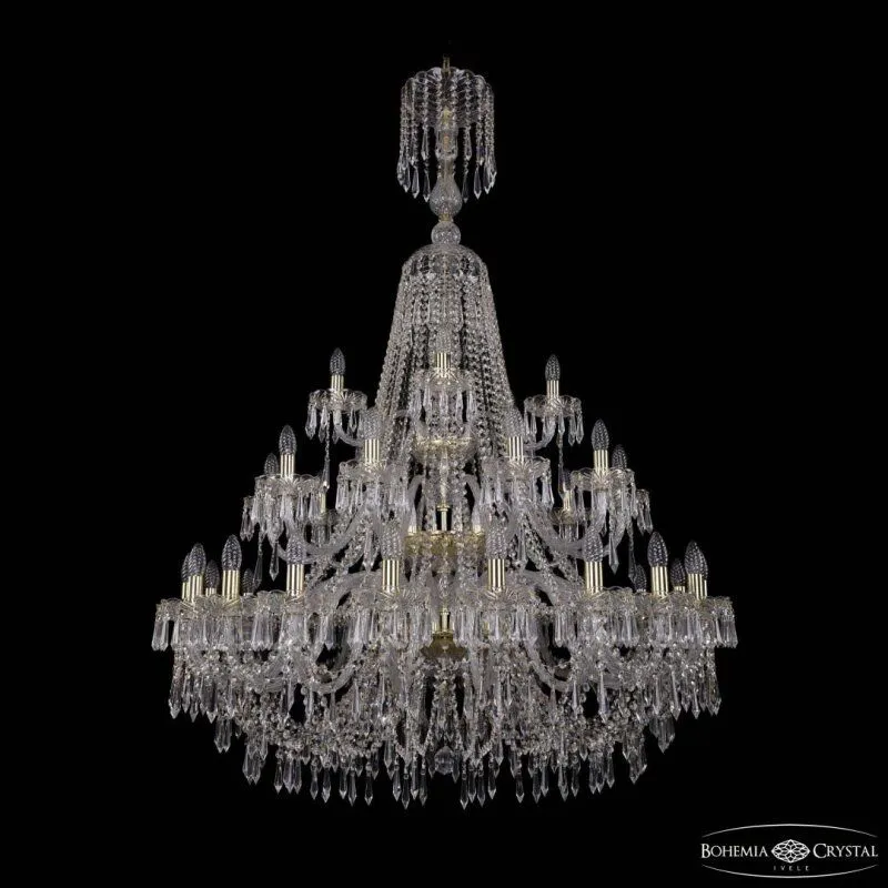 Подвесная люстра Bohemia Ivele Crystal 1403 1403/20+10+5/400/XL-160/3d G