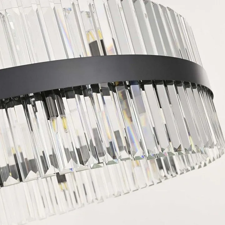 Подвесная люстра Arte Milano Белладжо 440110.840.24.G9.B1 BK