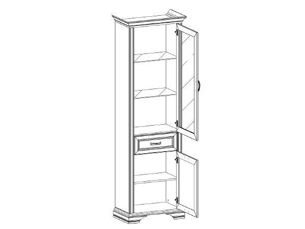 Шкаф-витрина Анрекс Monako 657130, 70001975, k0000023557