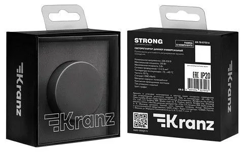 Диммер без рамки Kranz STRONG KR-78-0732-6