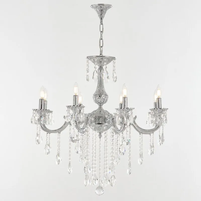 Подвесная люстра Bohemia Ivele Crystal AL7801 AL78101/8/250 B NW