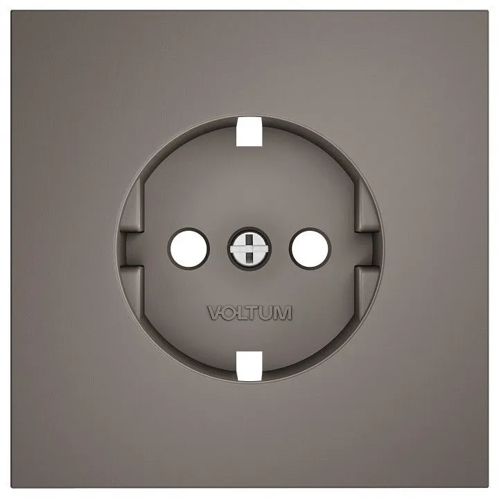 Накладка для розетки с заземлением Voltum S70 VLS000614