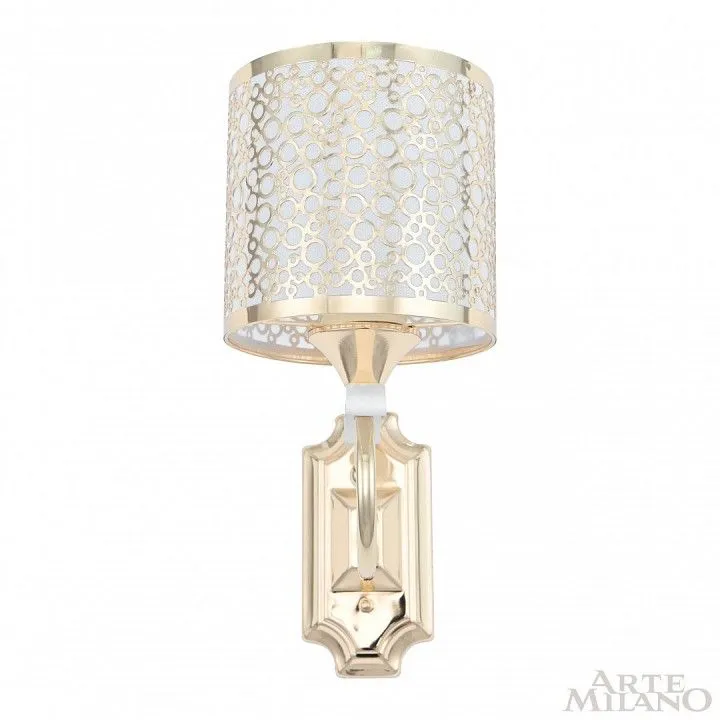 Бра Arte Milano Florentia-9787 309787/1W Wh/Gd