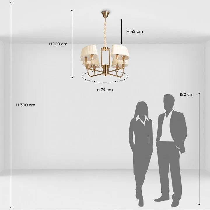 Подвесная люстра MW-Light София 10 355014608